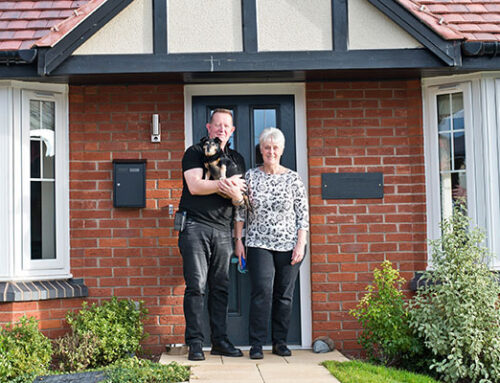 COUPLE MAKE THEMSELVES AT HOME IN NEW ROSS ON WYE COMMUNITY