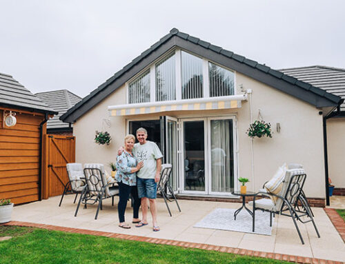 COUPLE ENJOY PEACEFUL RETIREMENT IN ‘OUT OF THIS WORLD’ MORRISTON BUNGALOW