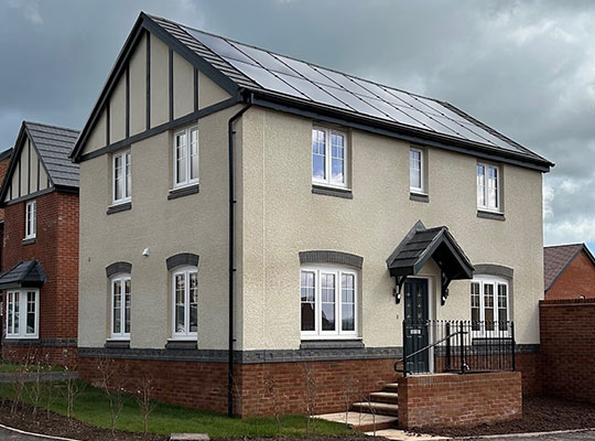 EDENSTONE SCORES TOP MARKS FOR ENERGY EFFICIENT NEW HOMES IN ROSS ON WYE